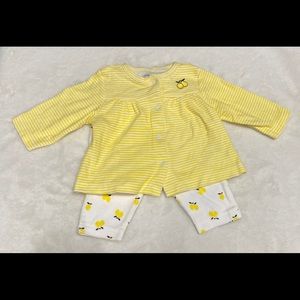 Lemon Outfit (0-3 month)